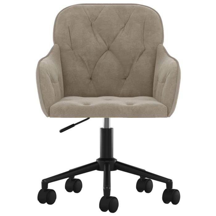 Chaise de bureau pivotante ergonomique réglable en velours pour coiffeuse, salon, chambre à coucher, chaise d'appoint rembourrée
