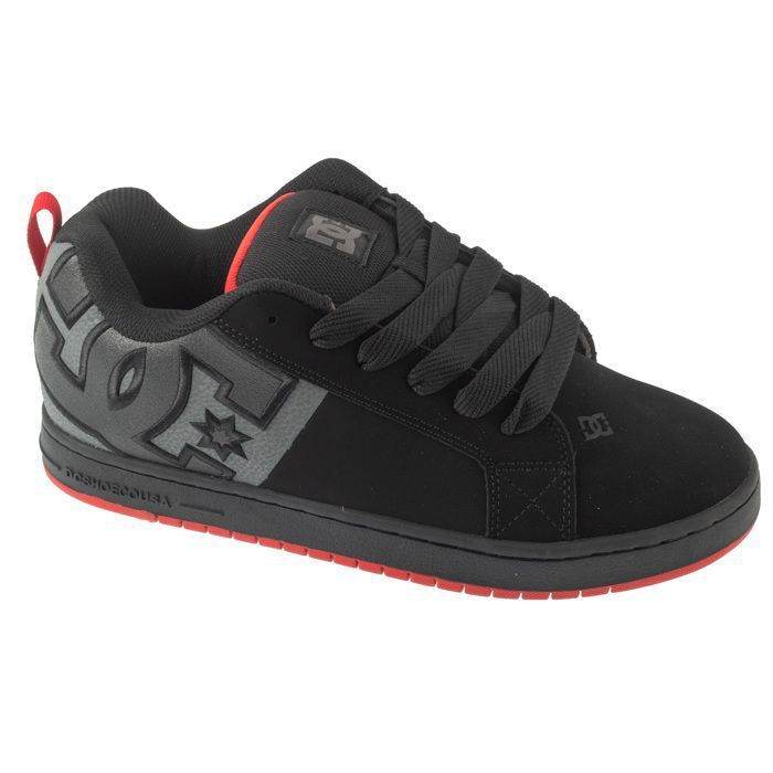 DC Baskets Homme - Noir - DC Shoes Court Graffik SQ