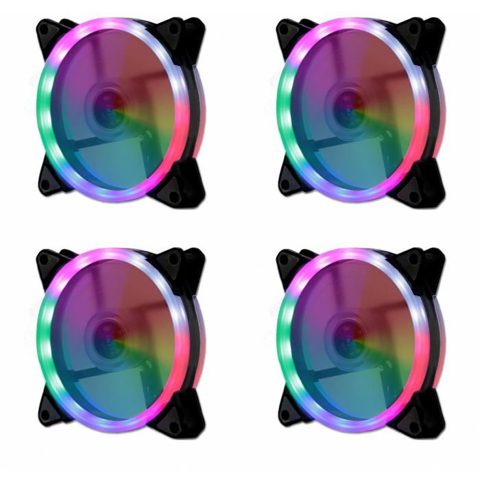 Ventilateurs DC Sans Balais 5V - Lot De 4, 35x35x10 Mm, 7000 Tr/min, Pour Ordinateur, Imprimante 3D, Modélisme