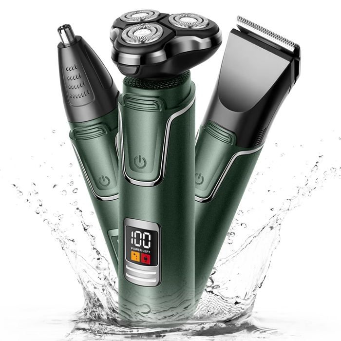 Kit De Toilettage Et Voyage Pour Homme - Rasoir, Brosse à Dents, Dentifrice Et Gel