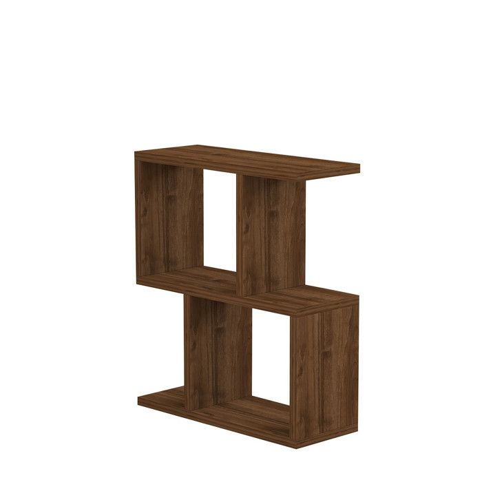 Table dappoint en bois Zet - 45 x 17 x 51 cm - Noyer Table dappoint en bois Zet - 45 x 17 x 51 cm - Noyer