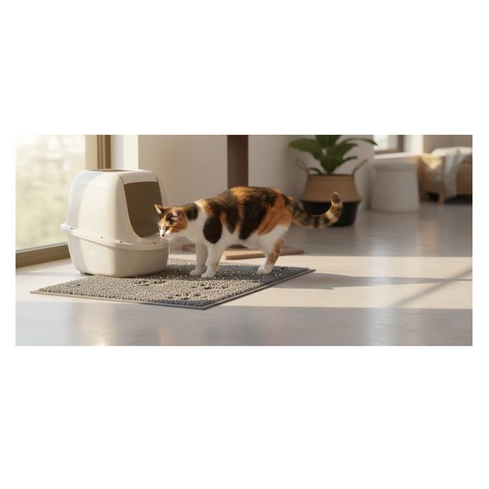 Tapis de litière pour chat 30 x 40 cm Tumbi S Tapis de litière pour chat 30 x 40 cm Tumbi S