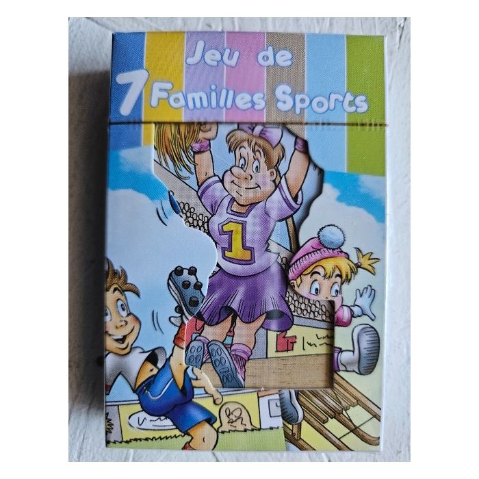 Jeu des 7 familles jeu de cartes 7 familles 42 cartes 7 familles sports