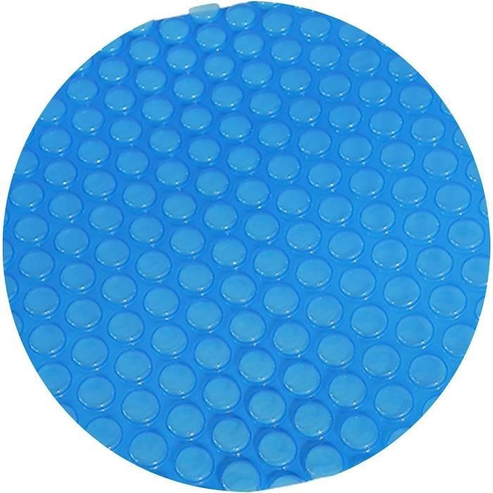 Coussin D'hiver Pour Piscine - Diamètre 3 M, PVC 0,4 Mm Résistant Jusqu'à -25°C - Avec Cordes Et Kit De Réparation - Protection Gel, Feuilles, Intempéries