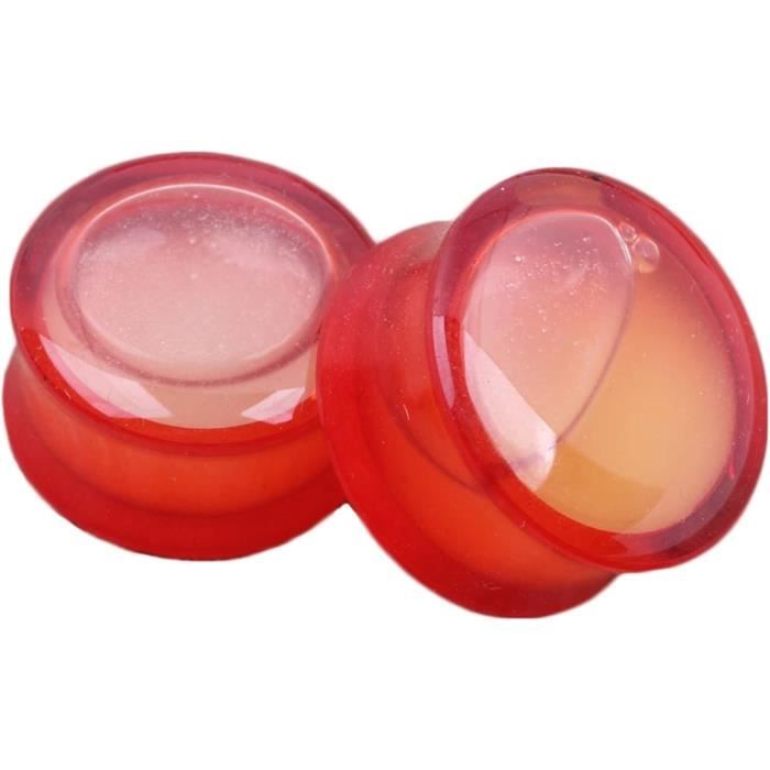 Écarteurs Oreilles En Pierre En Forme De Cœur - Ear Gauges Piercing, Plusieurs Tailles (16G à 30mm) - Bijou De Corps