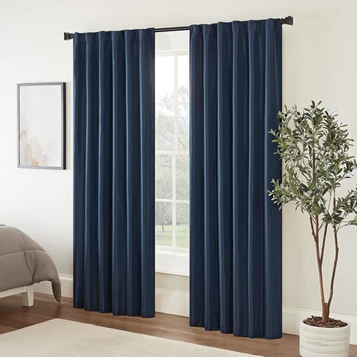 Rideau de fenêtre transparent pour chambre à coucher, balcon, traitement de fenêtre (doré Rideau de fenêtre transparent pour chambre à coucher, balcon, traitement de fenêtre (doré