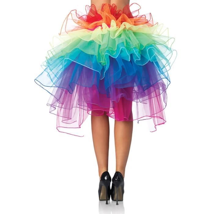 Comme montré - XXS - Jupe tutu arc-en-ciel pour femmes, Tutus en tulle pour  filles, Bulle, Mini, Coloré, Fier - Cdiscount Jeux - Jouets