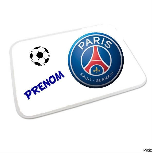 Superbe Tapis Paillasson Descente De Lit Personnalise Psg T007 Cdiscount Maison