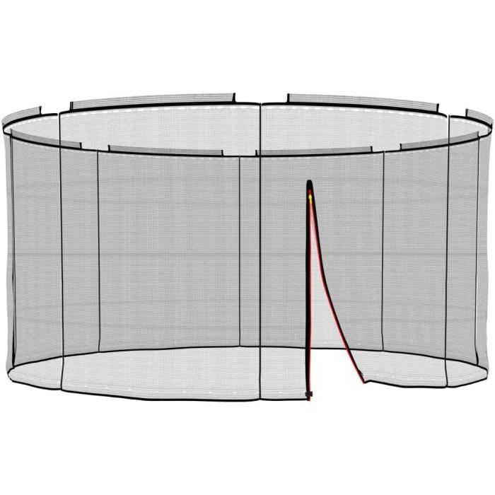 Filet De Sécurité De Rechange Pour Trampoline – Diamètres 153 à 488 Cm, 6/8/12 Barres, Indéchirable, Extérieur