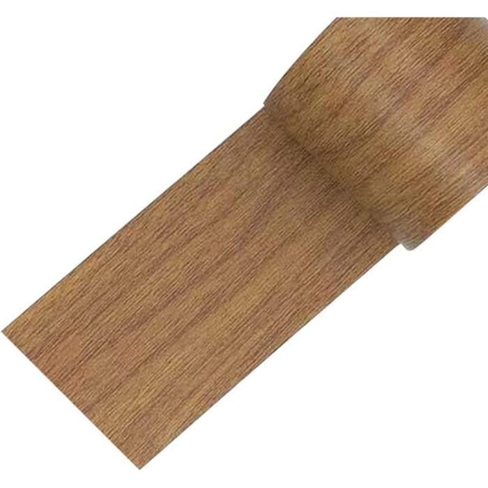 Rouleau De Ruban Adhésif Texturé Grain De Bois – 2,36 X 26 Pieds, Autocollant, Marron