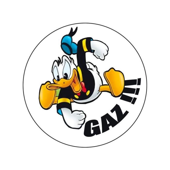 Sticker Rétro éclairant Donald Duck - Cdiscount Auto