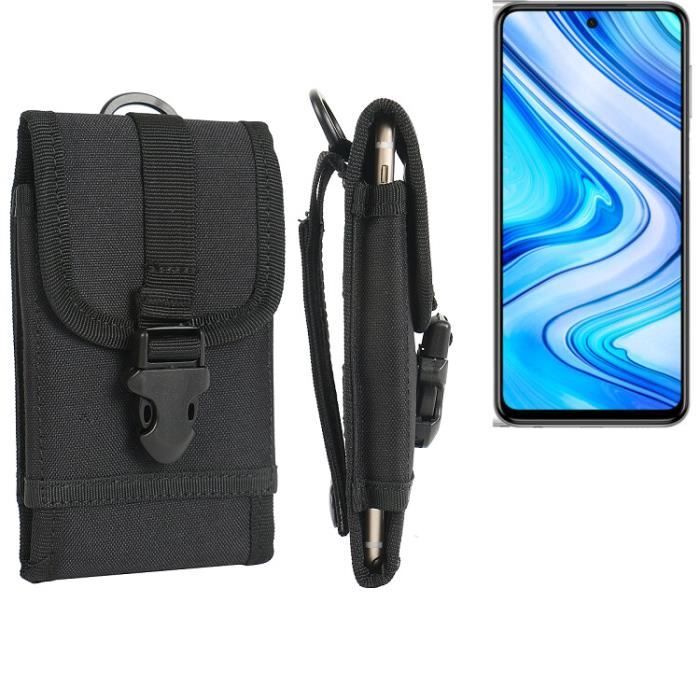 Pochette ceinture - ?�tui pour Xiaomi Redmi Note 9S, noir | ?�tui de t?�l?�phone Housse de 