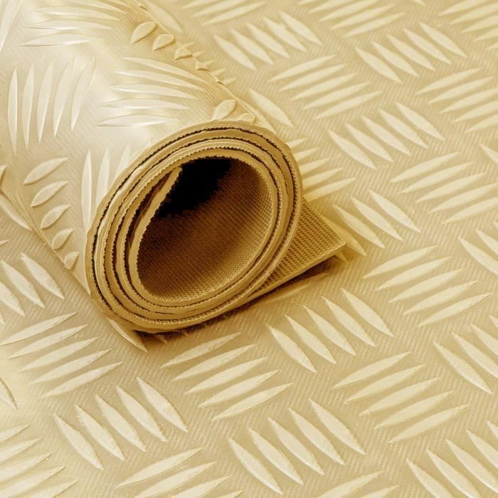 Tapis caoutchouc / Rouleau caoutchouc larmé 3mm beige Largeur 150 cm Cdiscount Auto Tapis caoutchouc / Rouleau caoutchouc larmé 3mm beige Largeur 150 cm Cdiscount Auto