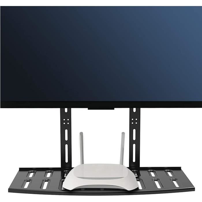 Support D'Étagère Mural Tv Sous-Top Tv Pour Décodeur Rack De Stockage ...
