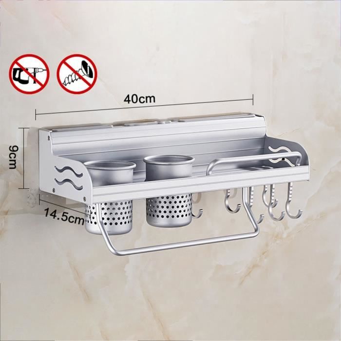 40cm Rangement Mural Cuisine Etagere Murale Cuisine Etagere De