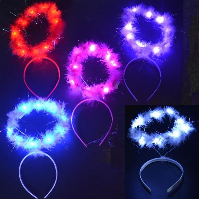 Niumowang 2 Couronnes LED – Serre-tête Lumineux Pour Princesse, 3 Modes D'éclairage, Fêtes Et Carnaval