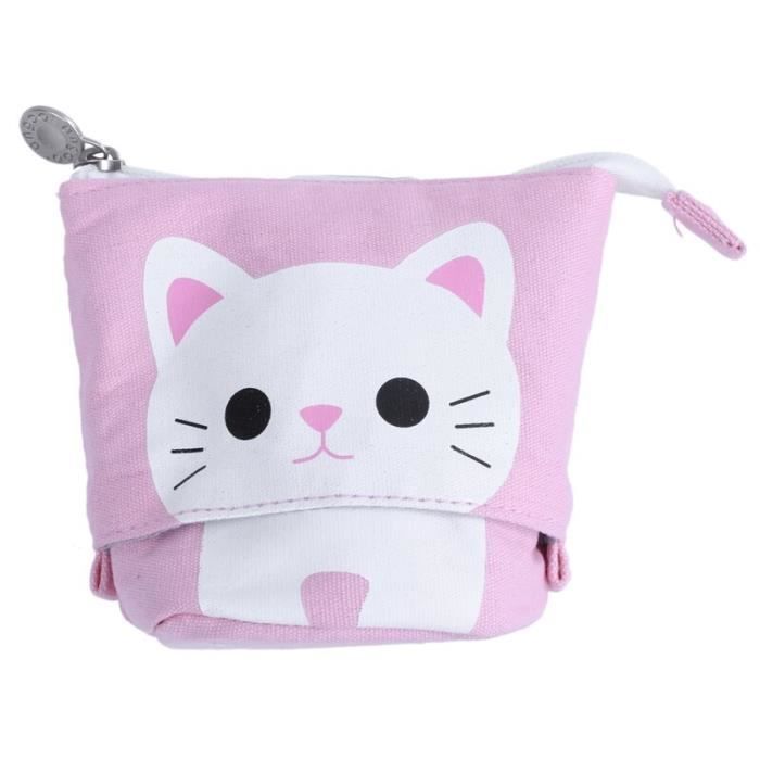 Lot De 22 Pièces De Papeterie Chat Mignon – Trousse, Stylos 0,5 Mm, Autocollants, Trombones – Idéal école, Bureau, Journaling