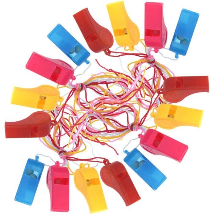 30 Sifflets Anniversaire Multicolores - GIUSOBG - Souffleurs De Fête Amusants