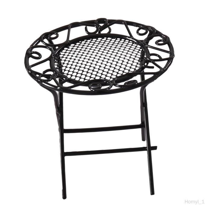Tente De Camping Miniature 1:12 Pour Maison De Poupée - Style Féerique En Dentelle Avec Tapis, Accessoire Déco