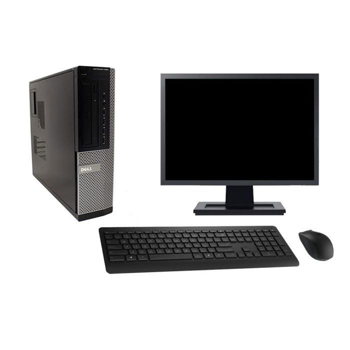PC Dell OptiPlex 990 DT Ecran 22 i5-2400 RAM 8Go SSD 240Go Windows 10 Wifi - Dell