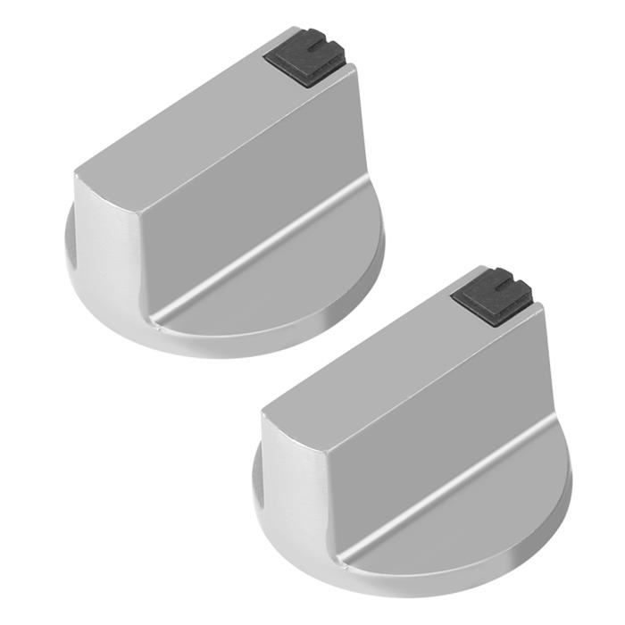 Lot de 2 boutons de contrôle de température universels pour réfrigérateur – 30 mm de diamètre – Cadran de rechange pour thermostat de réfrigérateur/congélateur, modèle compatible avec la plupart des