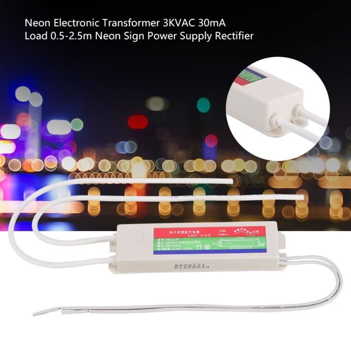 Akozon Transformateur Au Néon Transformateur électronique Au Néon