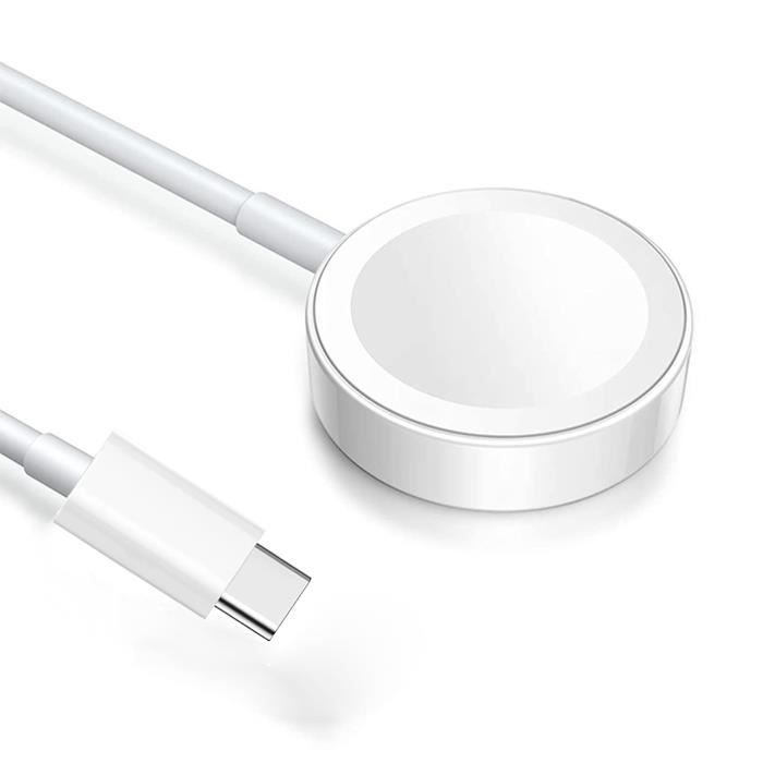 Chargeur Apple Watch [Apple Mfi Certification] Apple Câble De Charge Rapide  Magnétique Vers Usb‑C Pour Apple Watch (1M), Stat[u1213]