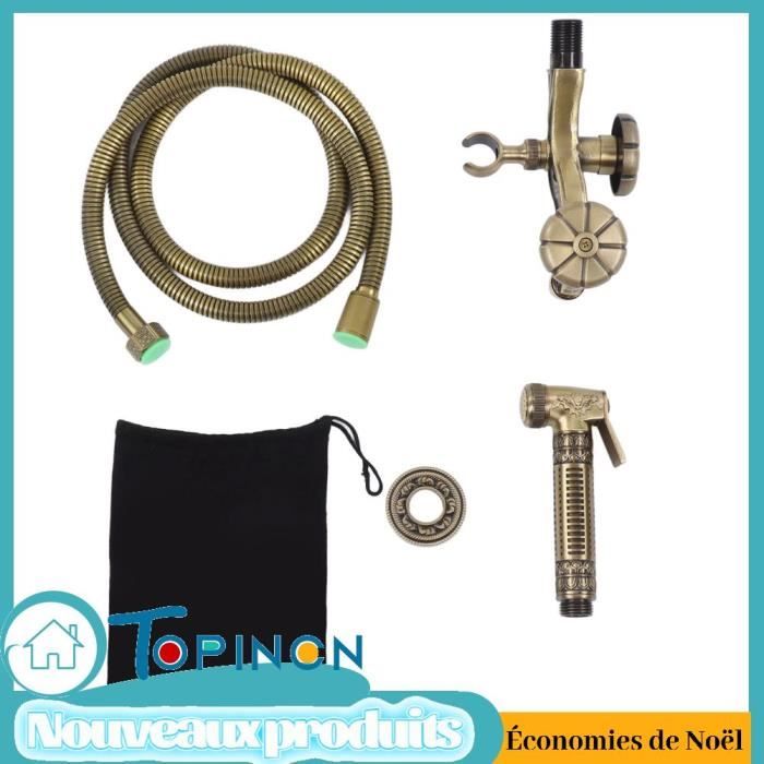 JIE Robinet Mural Avec Pulvérisateur Latéral Robinet Mural Avec