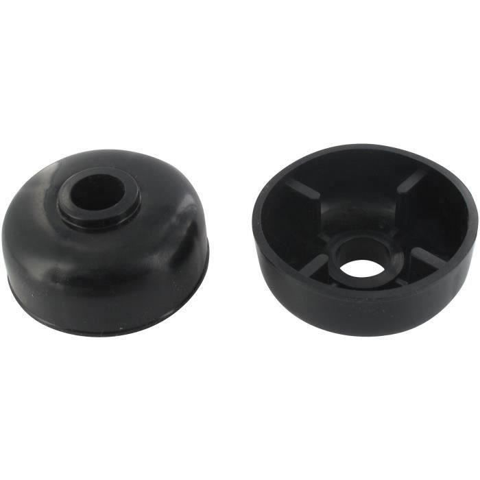 Roue anti-scalp adaptable pour STIGA modèle Villa - Long moyeu: 28,6mm, Ø: ext: 65mm, alésage: 16,5m