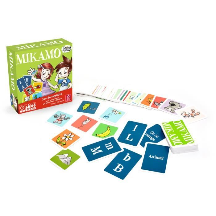 Jeu de rapidité - MIKAMO - 110 cartes - DROLES DE JEUX