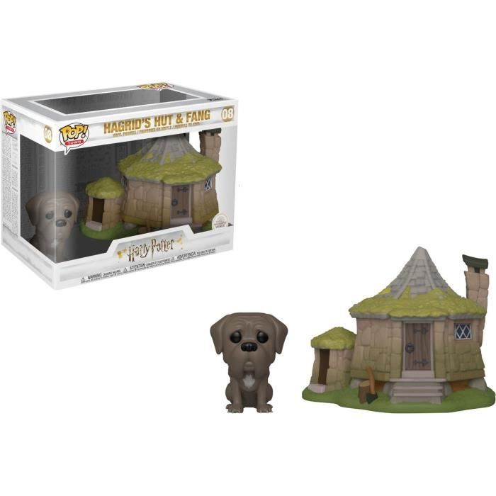Figurine Funko Pop! Town : Harry Potter - Hutte d' Hagrid et Crocdur
