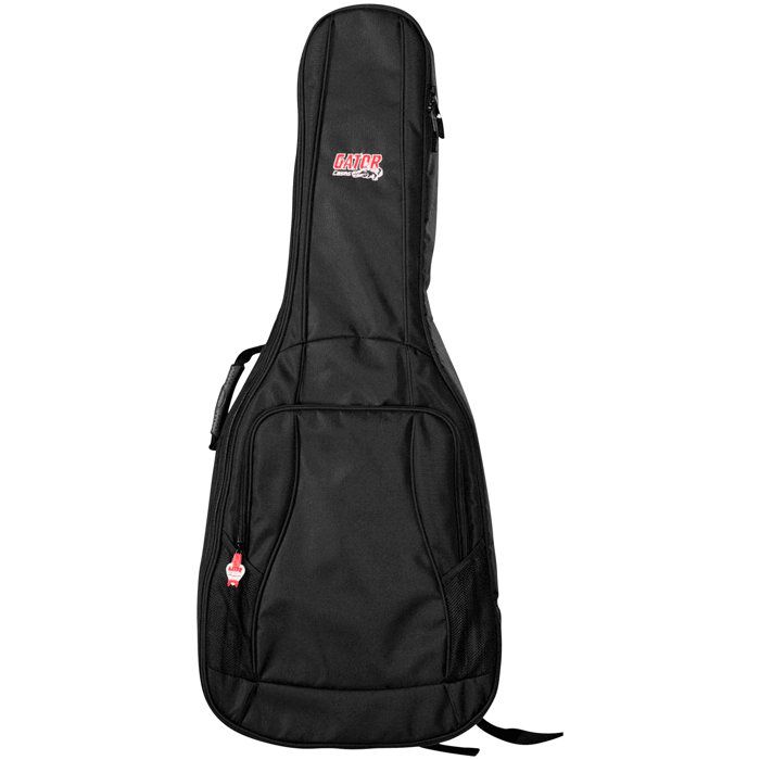Housse Pour Guitare Acoustique Bespeco BAG60AG - Nylon Résistant - Double Bandoulière - Noir