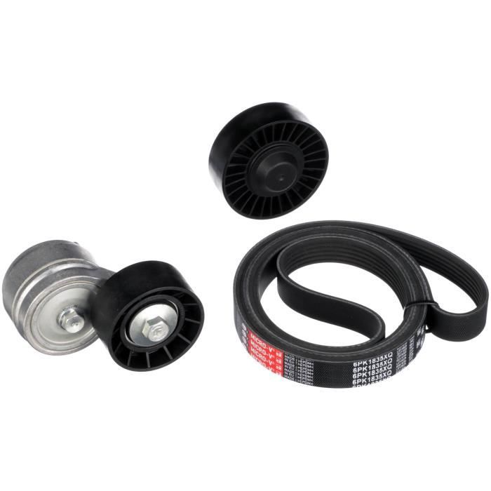 Kit Courroie Accessoires Micro-V GATES K086PK2213 - Pour Système D'Entraînement Auxiliaire Moteur - 5