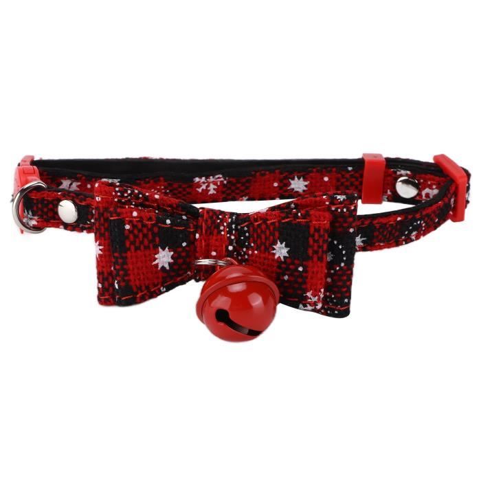 Kimiss Noeud Papillon Chat Colliers De Noel Pour Animaux De Compagnie Decorations De Vacances Mignonnes Pour Chats Chiens Petits Cdiscount