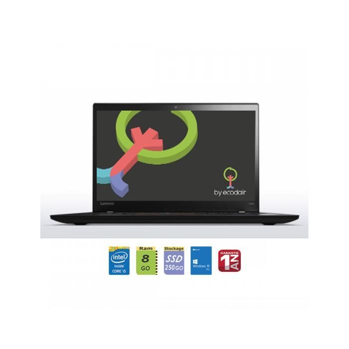 Acheter ThinkPad T460S i5/8/250SSD (Grade B) Reconditionné - 195,02 € ThinkPad T460S i5/8/250SSD (Grade B) Reconditionné - Lenovo reconditionné disponible sur Cdiscount Seconde Vie