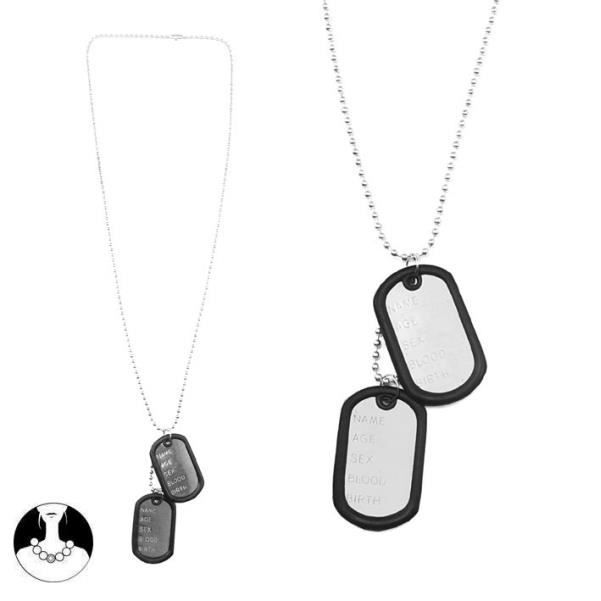 collier homme plaque militaire diesel collier homme plaque militaire diesel