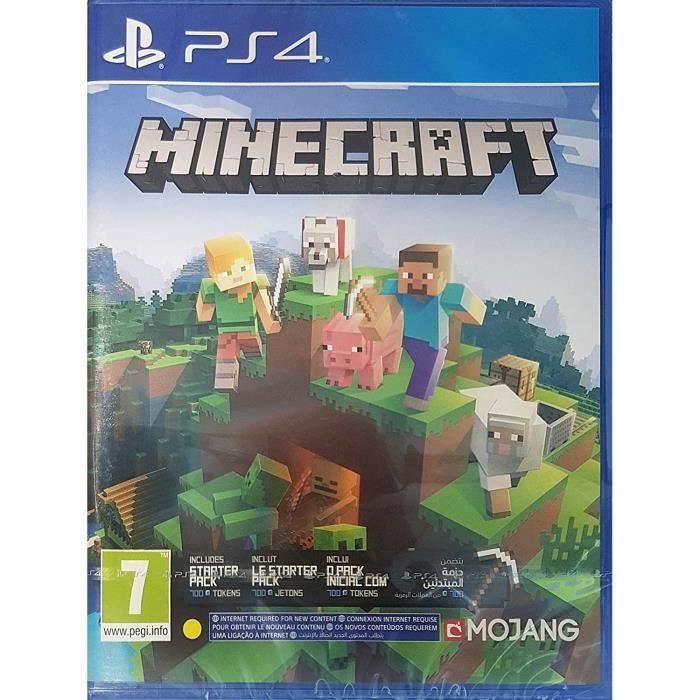Jeu Vidéo - Minecraft - Bedrock Edition - PS4 - Multi-Plateformes - 2011