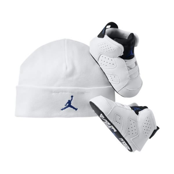 JORDAN 6 RETRO BEBE PACK Blanc Blanc - Cdiscount Chaussures