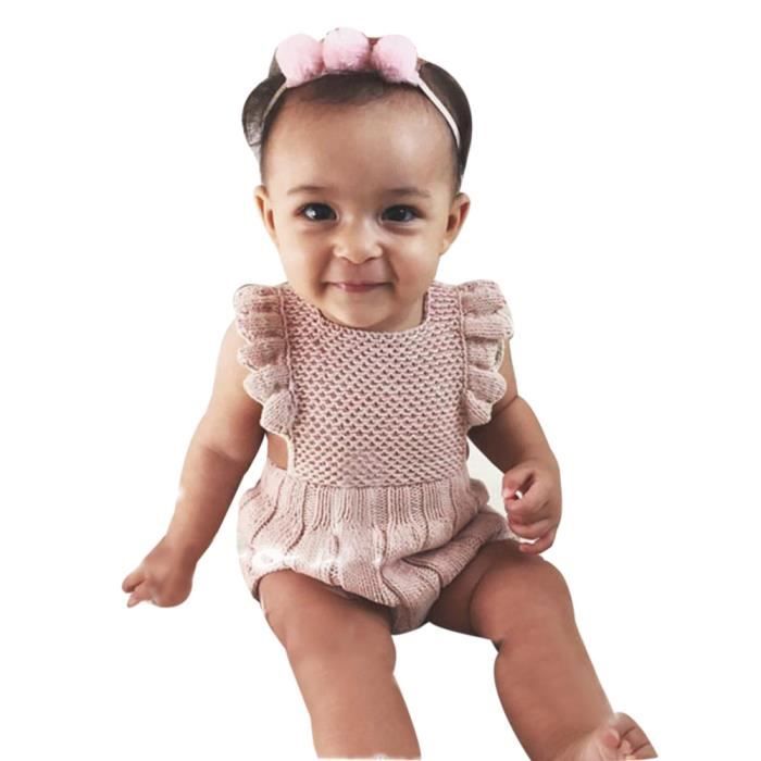 Nourrisson Enfant Bebe Fille Romper Tricot Backless Salopette Jumpsuit Vetements Tenues Rose Rose Cdiscount Pret A Porter Nourrisson Enfant Bebe Fille Romper Tricot Backless Salopette Jumpsuit Vetements Tenues Rose Rose Cdiscount Pret A Porter