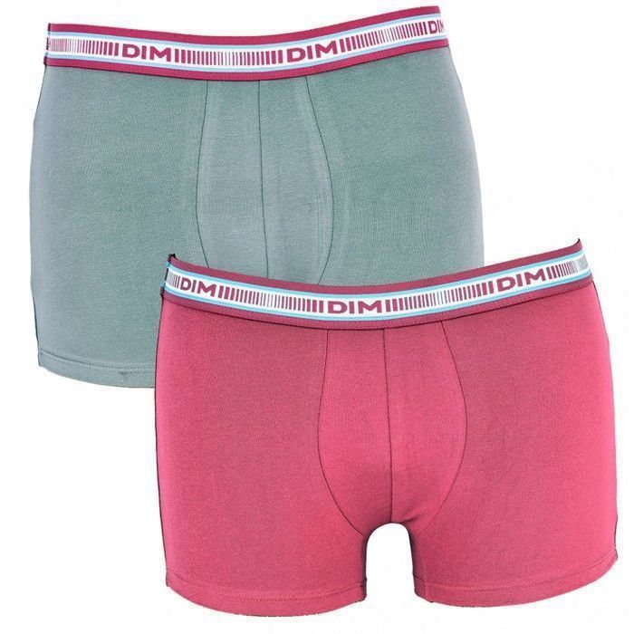Calecon Dim Homme Dim Boxers Homme Coton Stretch Motifs Marbre Et