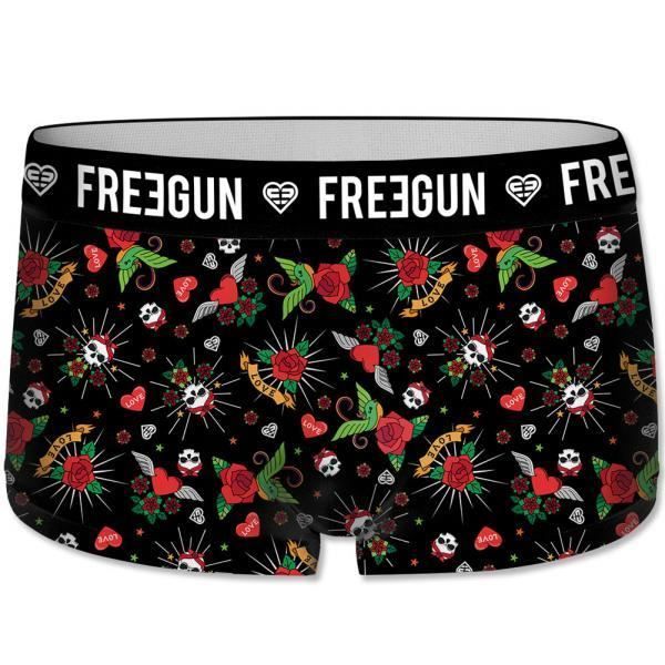 FREEGUN Calecon Boxer Fille Microfibre