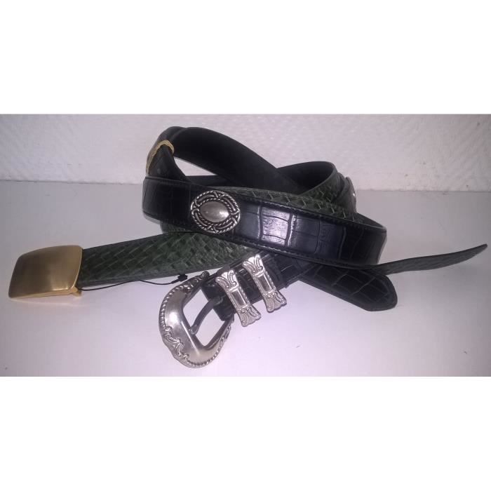 Rênes Anglaises En Cuir Tressé – Argent Et Noir – 60″ – Silver Fox – Neuves
