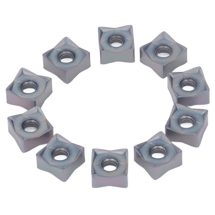 Lot De 10 Plaquettes De Tournage Carbure MGMN150-G NC3030 1,5 Mm - Pour Porte-outil MGEHR/MGIV