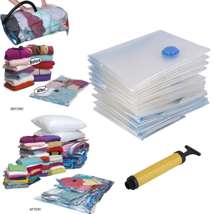 sac de compression manuelle