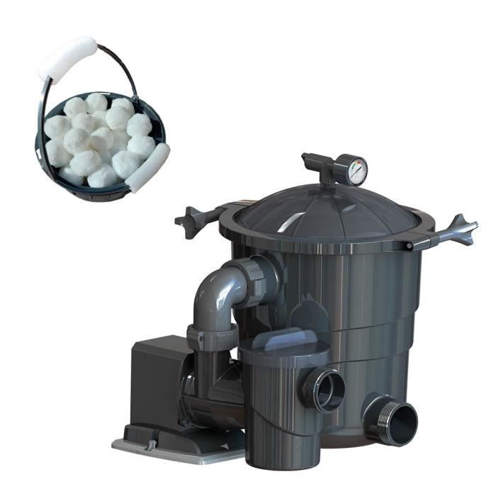 groupe de filtration poolex filter max cuve diam.250mm Filtration 6 8m³h / v2 - vue 3