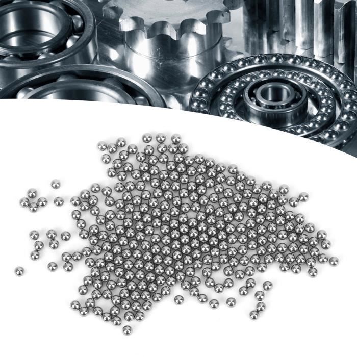 Billes Acier Polies Précises Pwshymi - Assortiment De Roulements à Billes En Acier Inoxydable 304 Poli Solide Surface Ronde Lot 510 Pièces 11 Tailles