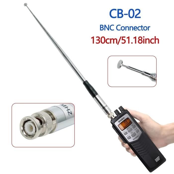 Antenne CB Portable Midland 33 Cm – Enfichable Pour Talkie-walki (Neuf)