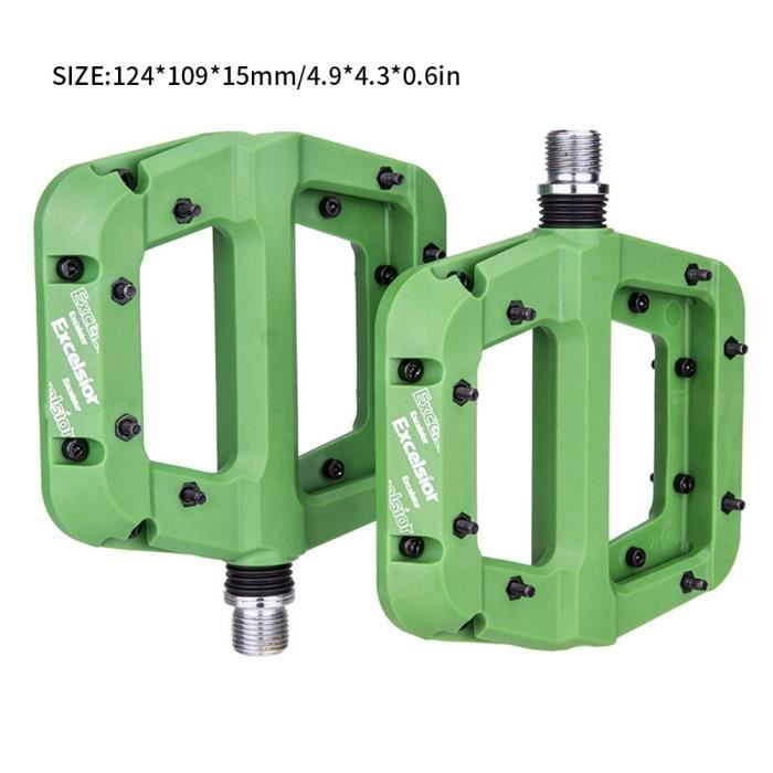 Pédale Plate de Vélo de Montagne, Pédale de Plate-Forme de Vélo en