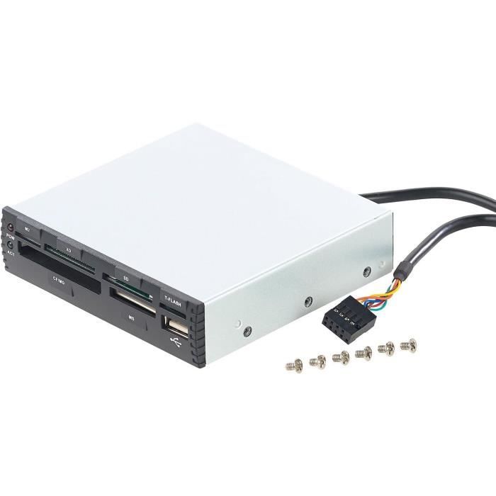 Lecteur De Cartes Interne Heden – 3.5 Pouces – Multiformat – USB – Occasion