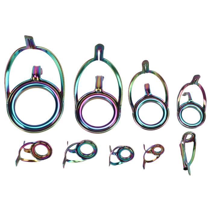 Anneaux De Guidage Pour Canne à Pêche – Lot Anti-enchevêtrement – 10 Ou 40 Pièces – Résistants